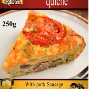 Korat Chef Sausage & Tomato Quiche 250g
