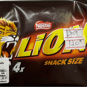 Nestle Lion Cereal Bars 6 x 25g