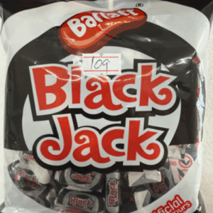 Barratt Black Jack Chew Bag 175g