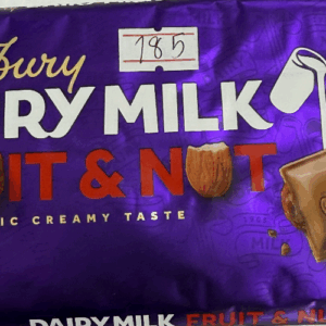 Cadbury Dairy Milk Fruit & Nut 180g