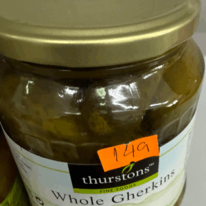 Thurstons Whole Gherkins