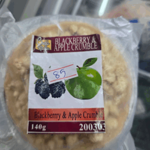 Black Berry & Apple Crumble pie 110g