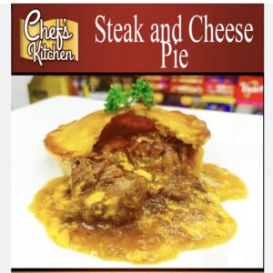 Korat Chef Steak & Cheese Pie 250g