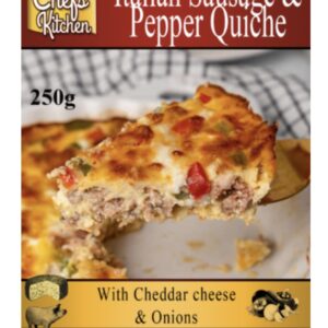 Korat Chef Italian Sausage & Pepper Quiche 250g