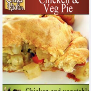 Chicken and veg pasty