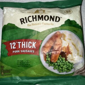 Richmond 12 Thick Pork Sausage 516g