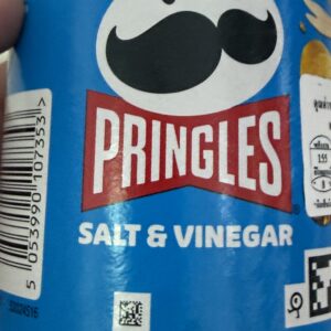 Pringles Salt & Vinegar Crisps 40g