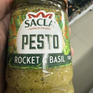 Sacla Pesto Rocket Basil 190g