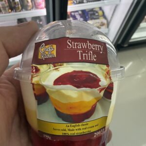 Korat Chef Strawberry Trifle 190g