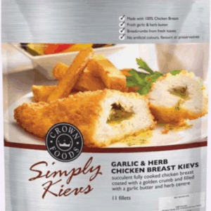 Crown Foods Garlic & Herb Chicken Breast 11 1.76kg