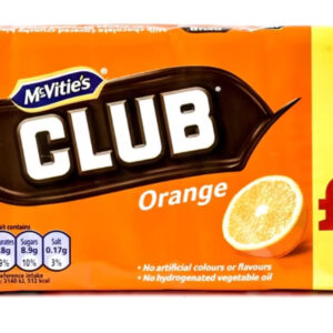 McVities Club Orange PM1.49 6 pack 132g