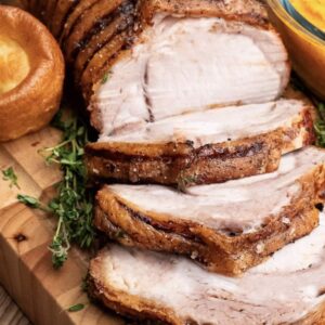 Pork Loin Joints with Crackling oven Ready 1 kg up
