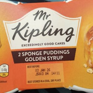 Mr Kipling Syrup Sponge Pudding