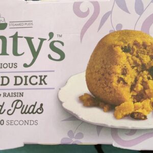 Aunty's Spotted Dick Steamed Puddings Pots