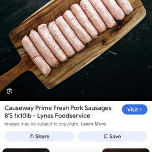 Prime Pork Sausage Breakfast 500g