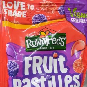 Fruit Pastilles Strawberry & Blackcurrant 143g