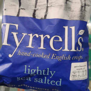 Tyrrells Lightly Sea Salted Crisps 150g