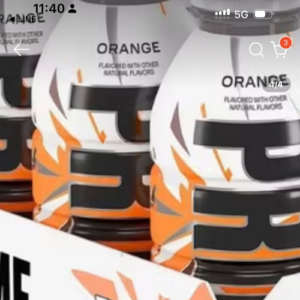 Prime Hydration Ice Orange
