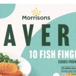 Morrisons Savers 10 Fish Fingers 250g