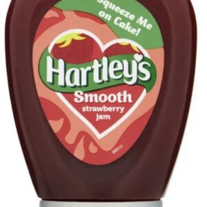 Hartleys Smooth Strawberry Jam Squeezy 340g