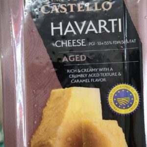 Castello Aged Havarti Cheese 200g. EW