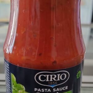 CIRIO PASTA SAUCE WITH BASIL 420 G. EW