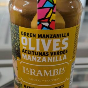WHOLE GREEN MAN. OLIVES 235 G. EW