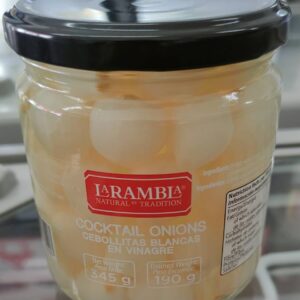 Cocktail onions 12x345gm. EW